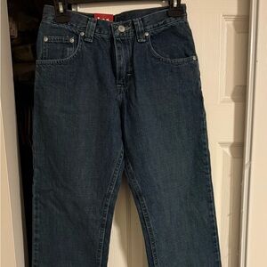 Boy’s Lee Premium Blue Jeans 16R Slim Adjustable waist NWT